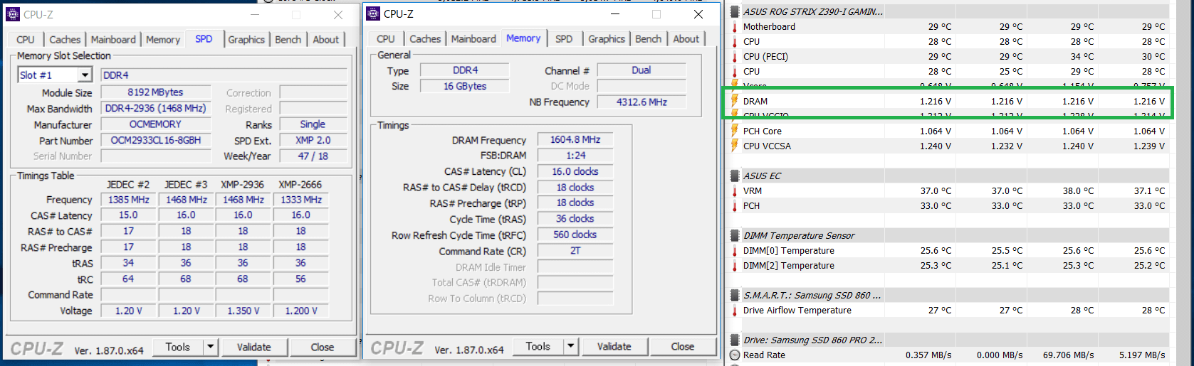OCMEMORY OCM2933CL16D-16GBNH_3200_Boot