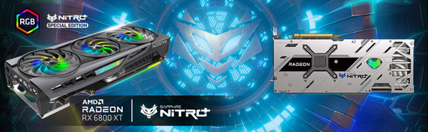 SAPPHIRE NITRO+ Radeon RX 6800 XT OC  SPECIAL EDITION_top