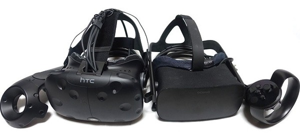 HTC VIVEとOculus Rift CV1＆Touchを徹底比較