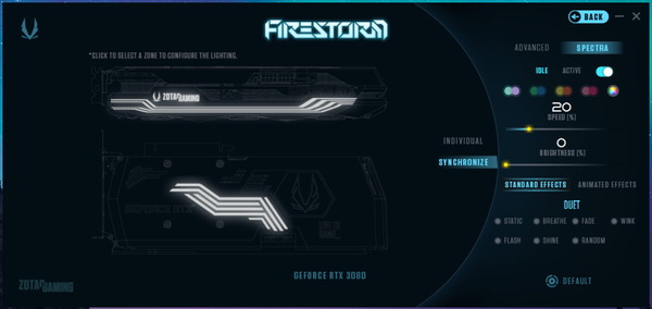 ZOTAC GAMING GeForce RTX 3070 Ti AMP Holo_FireStorm_LED (1)