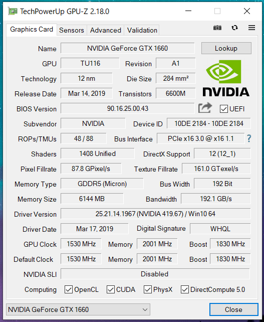 Palit GeForce GTX 1660 6GB StormX OC_GPU-Z (1)
