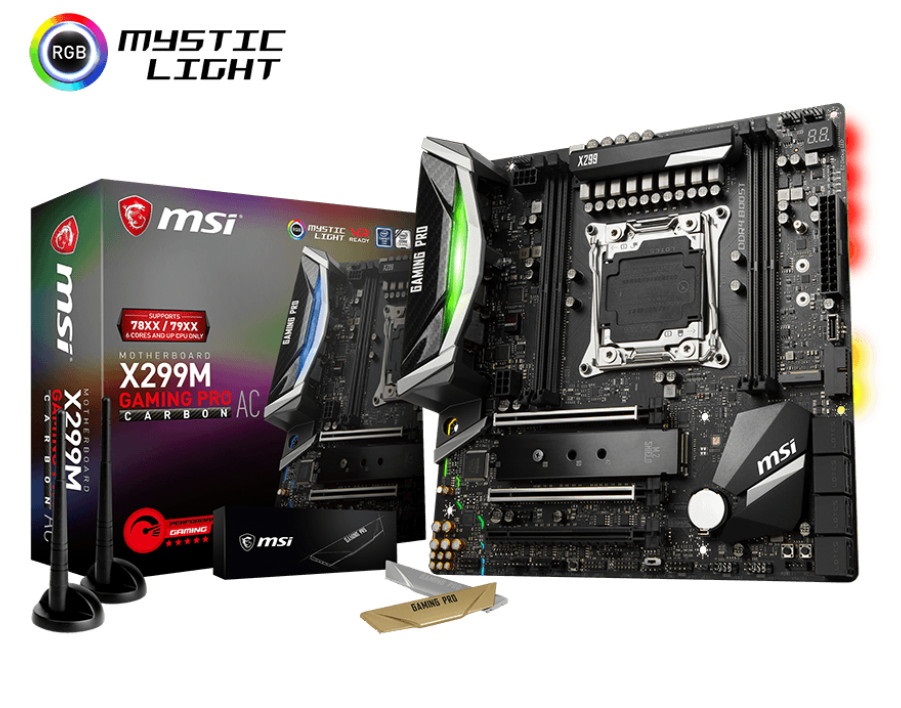 MSI X299M GAMING PRO CARBON AC (1)