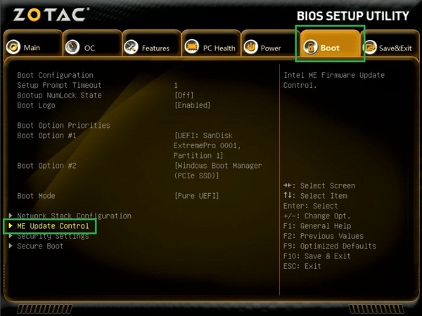 ZOTAC ZBOX Eシリーズ EN52060V BIOS_update_5