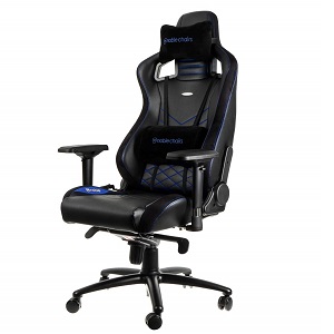 noblechairs EPIC ゲーミングチェア ブルー