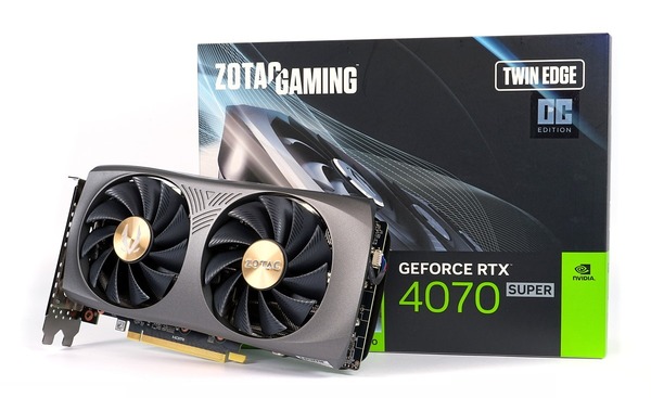 ZOTAC GAMING GeForce RTX 4070 SUPER Twin Edge OC 12GB GDDR6X