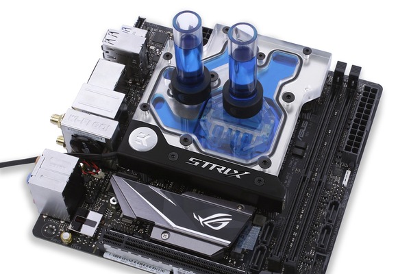 EK-FB ASUS Z370I Strix RGB Monoblock - Nickel (4)