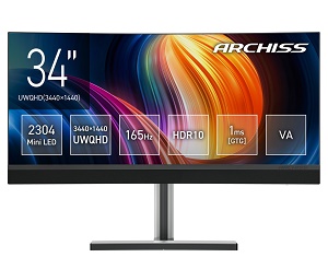 ARCHISS AS-MC34MWQ165A (3440x1440/165Hz)