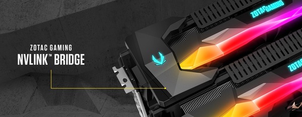 ZOTAC GAMING NVLink Bridge_top