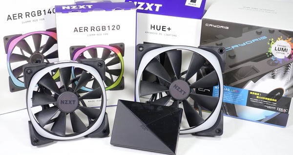 NZXT Aer RGB 120/140 and NZXT HUE+ review_08540