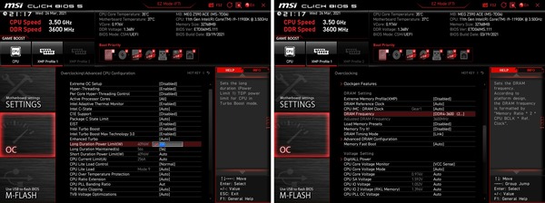 Core i9 11900K_PL1-200W_Mem3600-C16