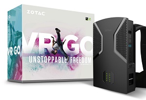 ZOTAC VR GO VR向けに最適な背負えるバックパック型PC PC2950 ZBOX-VR7N70-W2B-J
