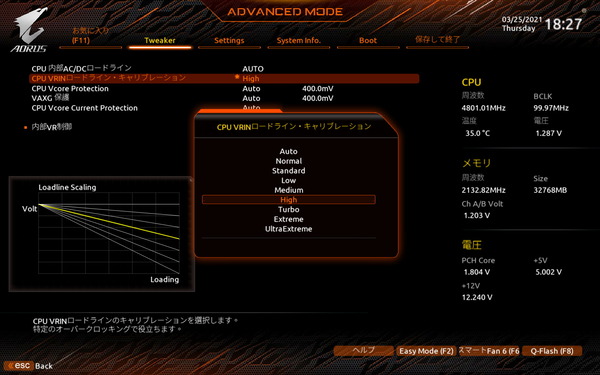 GIGABYTE Z590 AORUS ULTRA_BIOS_OC_11