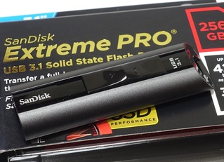 SanDisk Extreme PRO USB3.1フラッシュメモリ 256GB