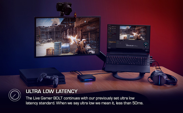 AverMedia Live Gamer BOLT_Ultra-Low-Latency