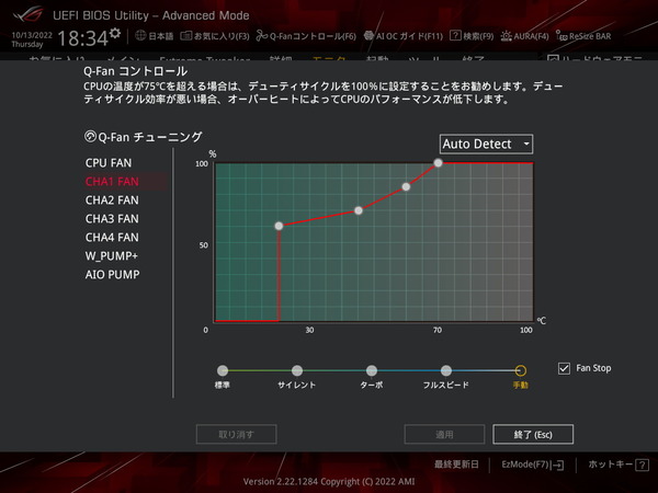 ASUS ROG CROSSHAIR X670E HERO_BIOS_Fan_8