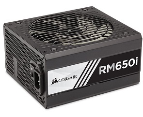 Corsair RM650i ATX 80PLUS GOLD 650W フルモジュラープラグイン PC 電源ユニット PS563 CP-9020081-JP