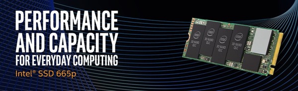 Intel SSD 665p_top