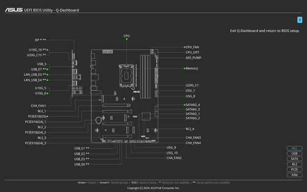 ASUS Z890 AYW GAMING WIFI W_BIOS_Q-DB
