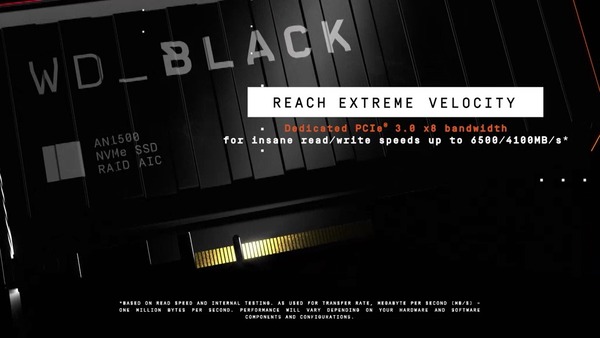 WD_BLACK AN1500 NVMe SSD Add-in-Card_Speed