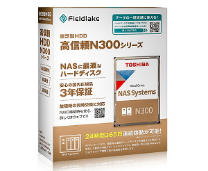 東芝 N300 NAS HDD 12TB