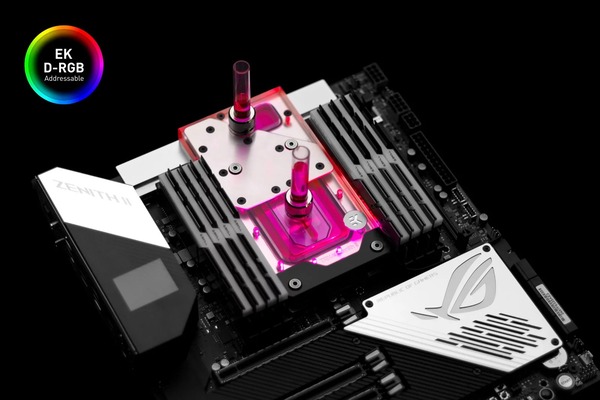 EK-Quantum Momentum ROG Zenith II Extreme D-RGB - Plexi (6)