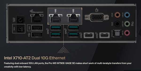 ASUS Pro WS W790E-SAGE SE_LAN