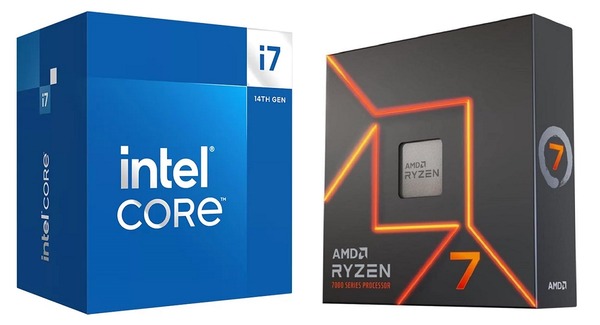 Core i7 and Ryzen 7