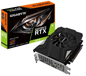 GIGABYTE GeForce RTX 2070 MINI ITX 8G (GV-N2070IX-8GC)