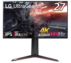 LG 27GP950-B (4K/144Hz/IPS/G-Sync CP/HDMI2.1)