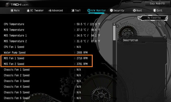 ASRock Z490 Taichi_VRM-Fan_Manual