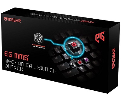 EPICGEAR 交換用キースイッチ EG Switch Purple 24 Pack EGKFE1-PBAA-AMSG