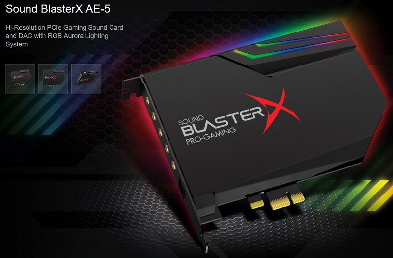 Sound BlasterX AE-5