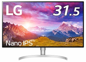 LG 32UL950-W (4K/HDR対応/IPS非光沢/HDMI、DP、TB3×2)