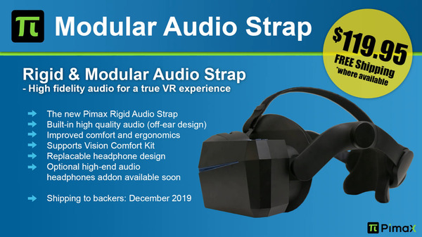 Pimax Modular Audio Strap