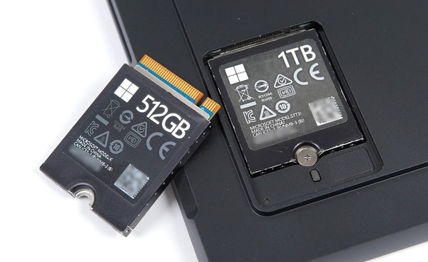 Surface Pro 7+ upgrade SSD 1TB