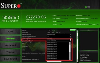Memory Overclocking Menu_[13-33-52]