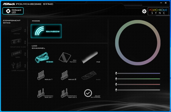G-Master Hydro Z490_ASRock Z490 Extreme4_LED