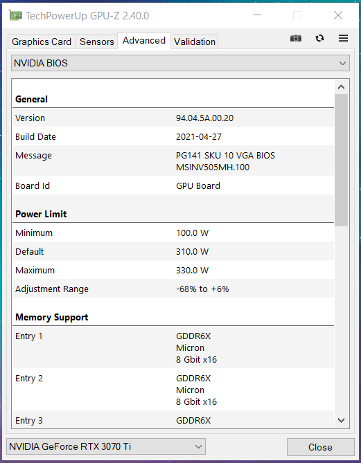 MSI GeForce RTX 3070 Ti SUPRIM X 8G_GPU-Z_Silent (3)