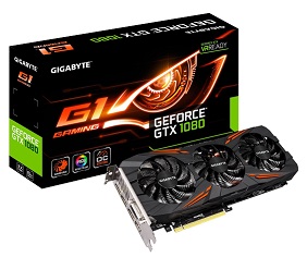 GIGABYTE ビデオカード NVIDIA GeForce GTX 1080搭載  オーバークロック ゲーミングモデル GV-N1080G1 GAMING-8GD