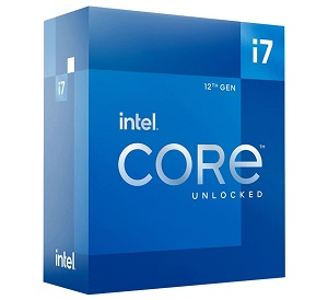 Intel Core i7 12700K  12コア20スレッド