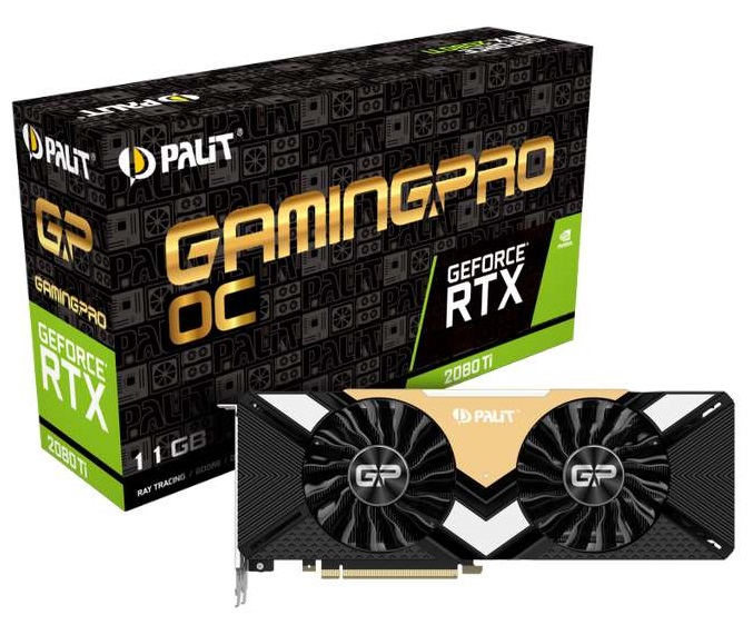 Palit GeForce RTX2080Ti 11GB GamingPro OC