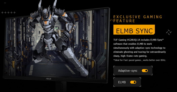 ASUS TUF Gaming VG28UQL1A_ELMB Sync