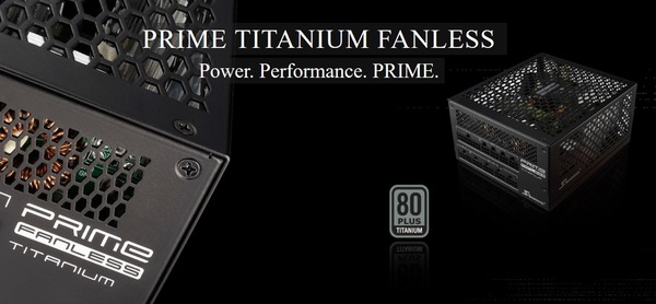 Seasonic PRIME Titanium 600W Fanless SSR-600TL