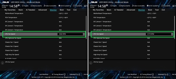 Fractal Design Lumen S24_pump-speed