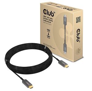 Club 3D CAC-1376 HDMI2.1(48Gbps) 光ファイバーケーブル 10m