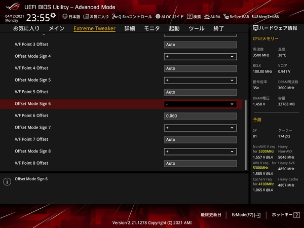 ASUS ROG MAXIMUS XIII HERO_OC-Test_BIOS (4)