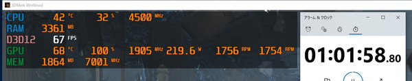 Palit GeForce RTX 3070 GamingPro_stress