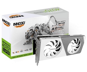 INNO3D GeForce RTX 4070 Ti SUPER TWIN X2 OC WHITE