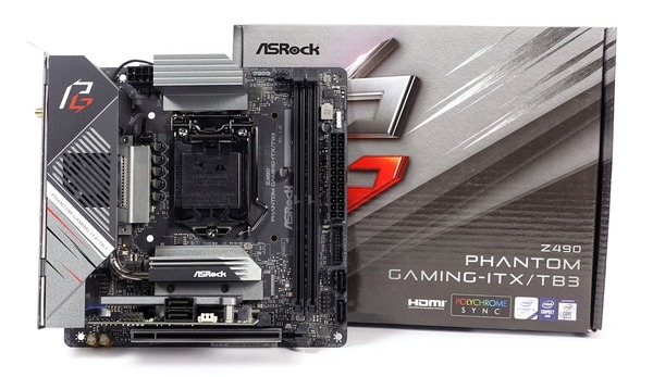 ASRock Z490 Phantom Gaming ITX_TB3
