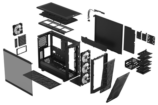 Fractal Design Meshify 2 RGB_disassemble